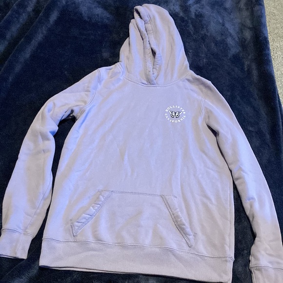 Light purple Hollister butterfly hoodie - Picture 2 of 3